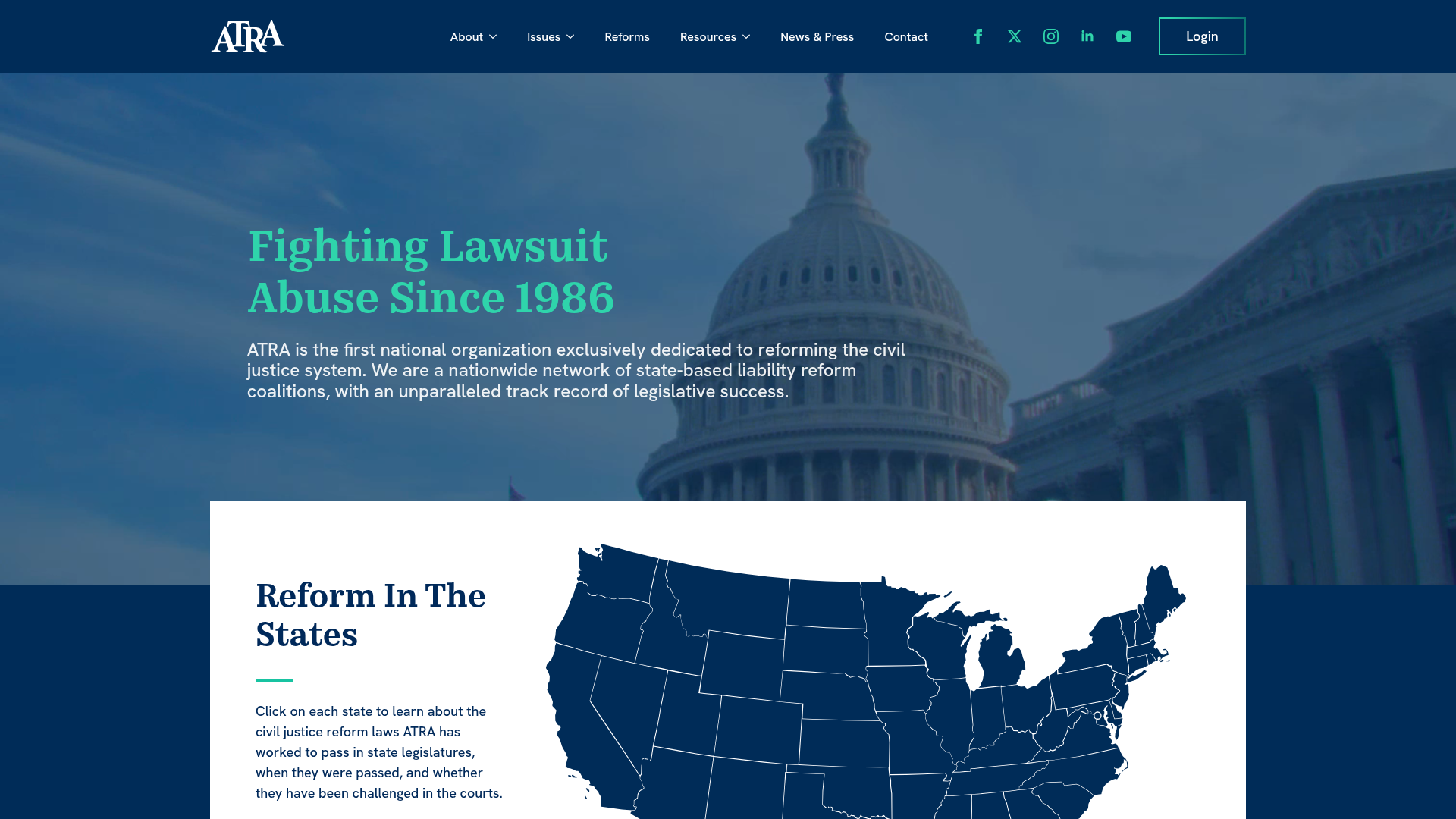 American Tort Reform Association case study preview